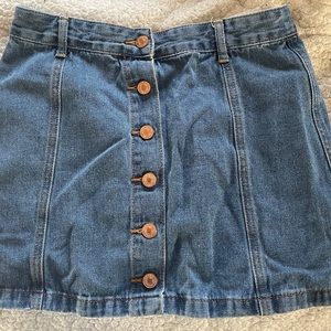 Forever 21 Jean Skirt